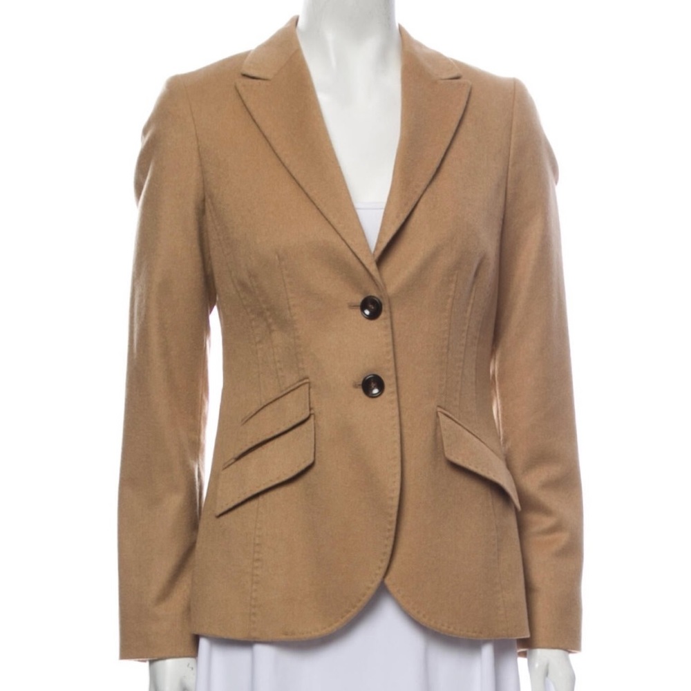 100% Cashmere single breasted blazer